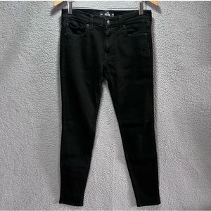 Hollister Jeans Men 30x32 Black Denim Mid Rise